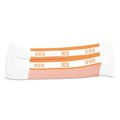 Coin-Tainer Currency Strap, 50, Orange, PK1000 216070B16